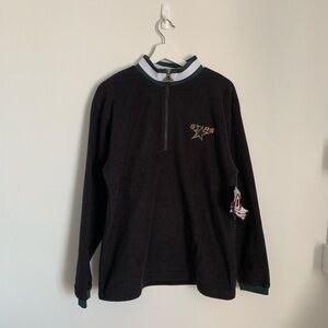 Vintage Dallas Stars NHL quarter zip sweater